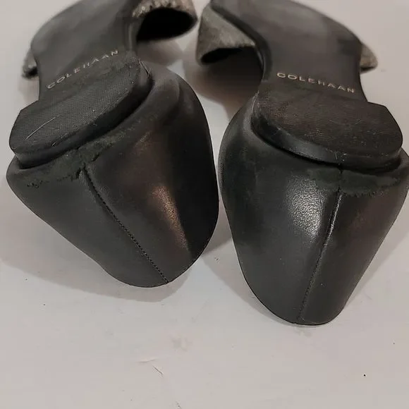 𝅺Cole Haan Women's Snake Embossed  Flat - Picture 7 of 7